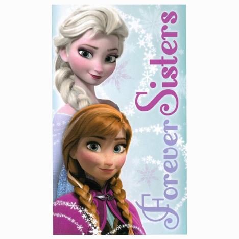 Disney Frozen Forever Sisters Velour Beach Towel £8.49